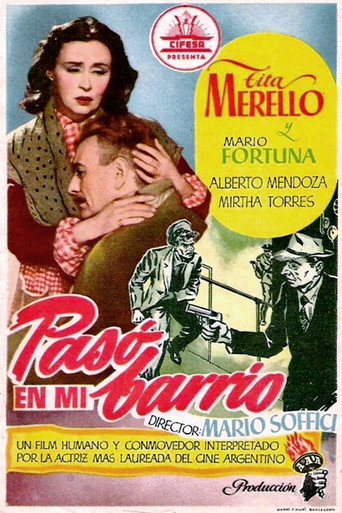 Poster for “Pasó en mi barrio”