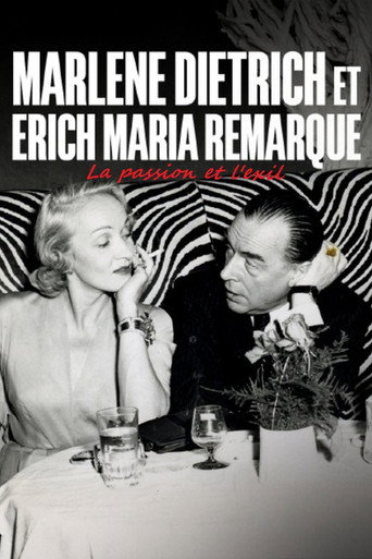 Poster for “Erich Maria Remarque und Marlene Dietrich - Flucht in die Liebe”
