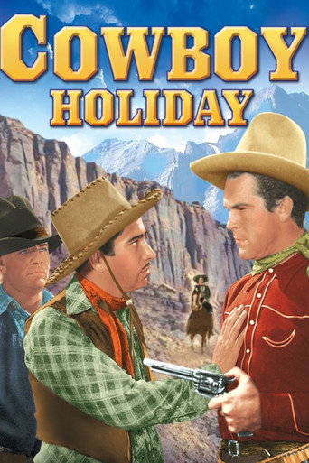 Poster for “Cowboy Holiday”
