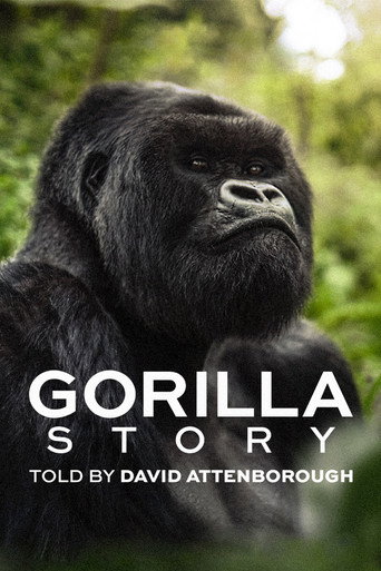 Poster for “A Gorilla Story: Told by David Attenborough”