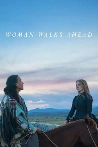 Poster for “Woman Walks Ahead”