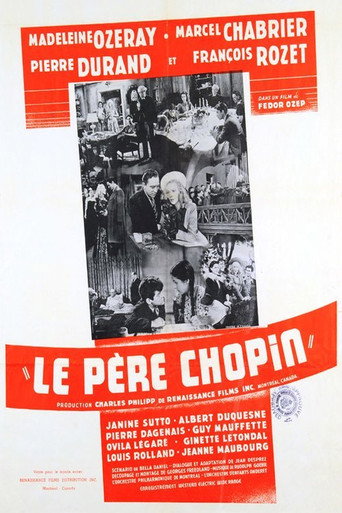 Poster for “Le père Chopin”