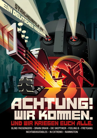 Постер фильма «Achtung! Wir Kommen. Und Wir Kriegen Euch Alle.»
