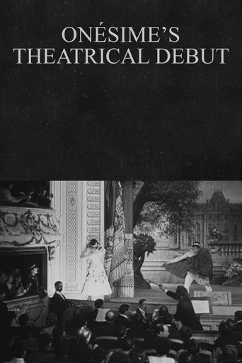 Постер фильма «Onésime débute au théâtre»
