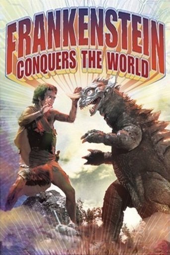 Poster for “Frankenstein Conquers the World”