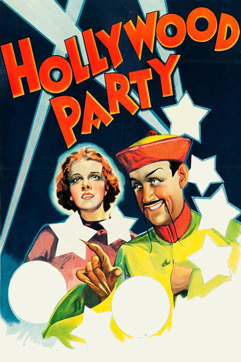 Poster for “Hollywood Party”