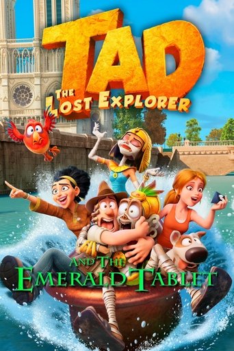 Poster for “Tad the Lost Explorer and the Emerald Tablet”