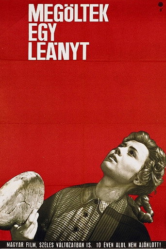 Poster for “A Girl Was Killed”