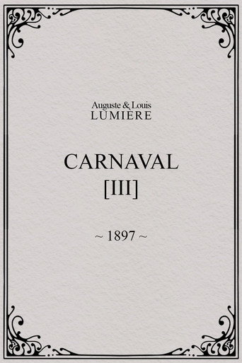 Постер фильма «Carnaval, [III]»