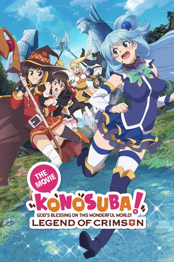 Poster for “KONOSUBA – God's blessing on this wonderful world! Legend of Crimson”