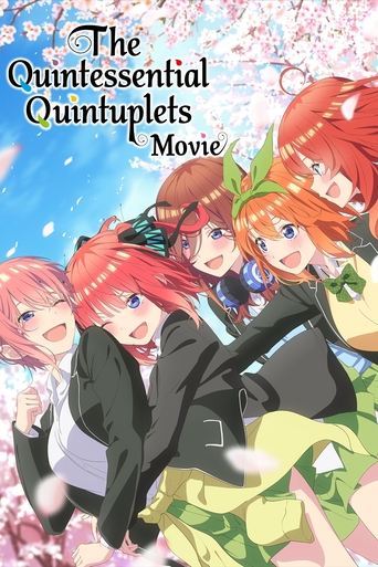 Poster for “The Quintessential Quintuplets Movie”